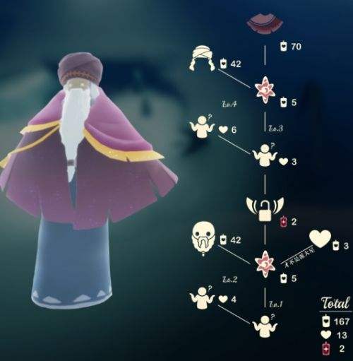 《光遇》冷漠术士先祖复刻位置兑换图一览