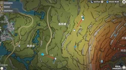 《原神》月莲最新位置分布及采集路线分享