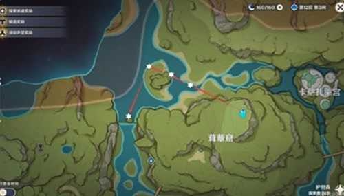 《原神》月莲最新位置分布及采集路线分享