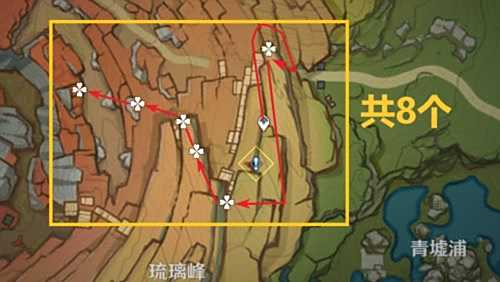 《原神》清心最佳采集路线分享2024