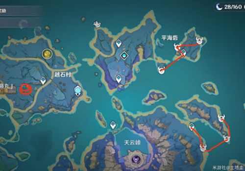 《原神》破旧的刀鐔分布位置及收集路线分享