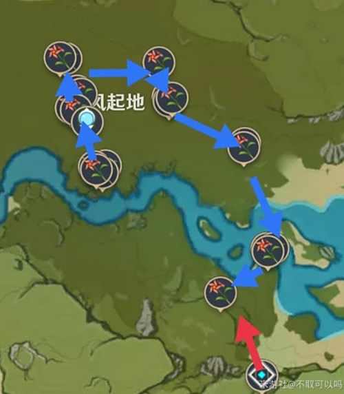 《原神》风车菊收集路线及分布位置介绍