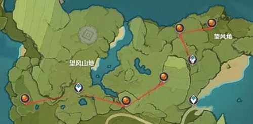 《原神》烈焰花花蕊采集点采集路线分享