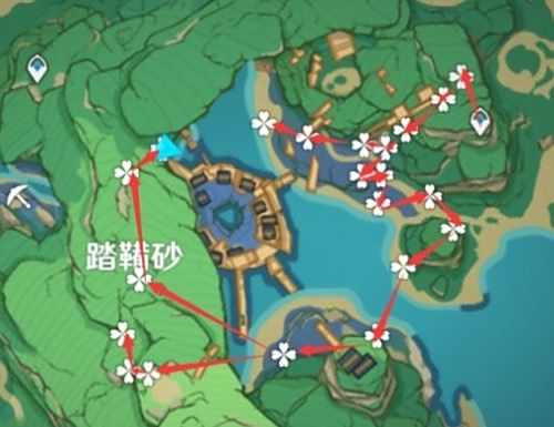 《原神》鸣草位置分布及采集路线攻略