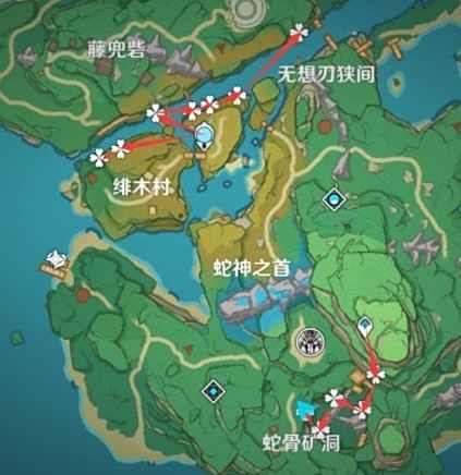 《原神》鸣草位置分布及采集路线攻略
