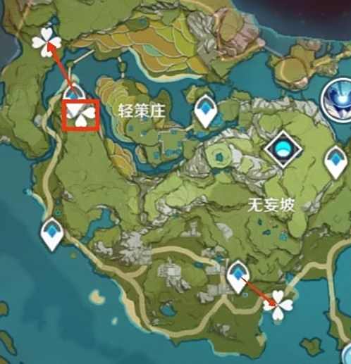 《原神》苹果收集点位及收集路线介绍