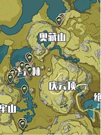 《原神》莲蓬采集路线及分布位置大全