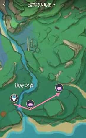 《原神》绯樱绣球最佳采集路线分享