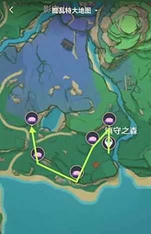 《原神》绯樱绣球最佳采集路线分享