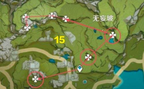 《原神》琉璃袋分部位置及采集路线一览