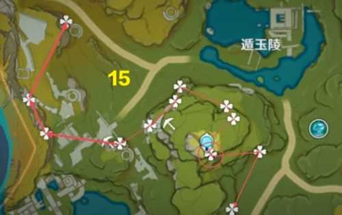《原神》琉璃袋分部位置及采集路线一览