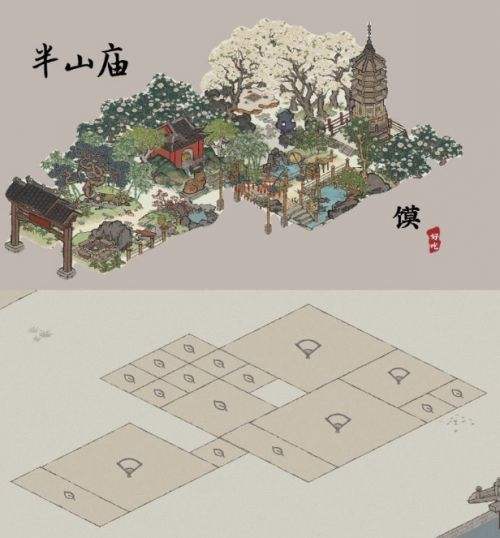 《江南百景图》半山娘娘庙最佳布局方案推荐