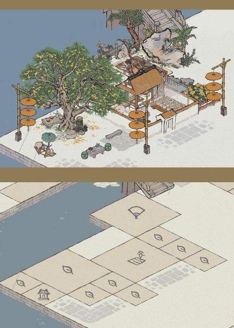 《江南百景图》蟾宫喜桂布局方案图文攻略2024