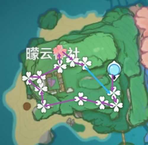 《原神》御伽木最新采集位置及采集路线详解