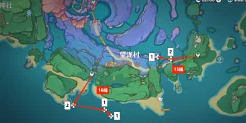 《原神》海灵芝最佳采集路线分享2024