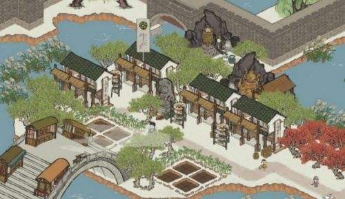 《江南百景图》香椿坞雕像最佳布局方案一览