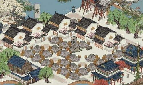 《江南百景图》桐芳坞最佳布局方案分享