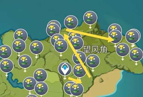 《原神》甜甜花采集位置最佳采集路线分享