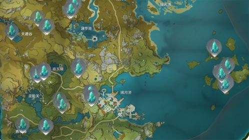 《原神》水晶块收集位置及收集路线分享