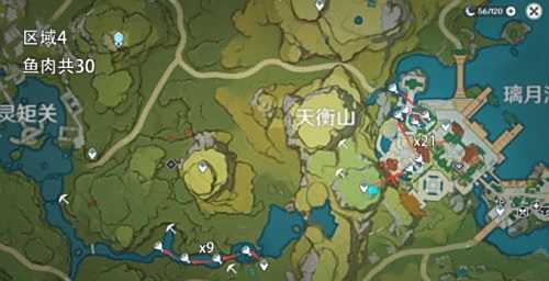 《原神》鱼肉分布采集位置最新路线推荐