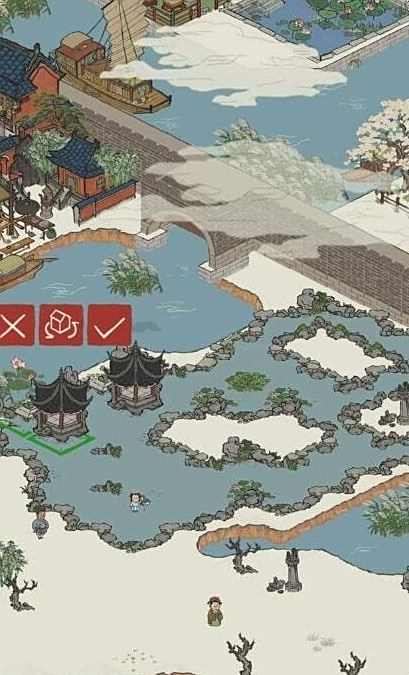 《江南百景图》湖心亭最佳摆放位置攻略