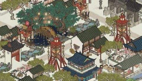 《江南百景图》鹊桥星河最佳布局摆放位置分享