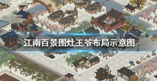 《江南百景图》灶王爷最佳布局方案示意图2024