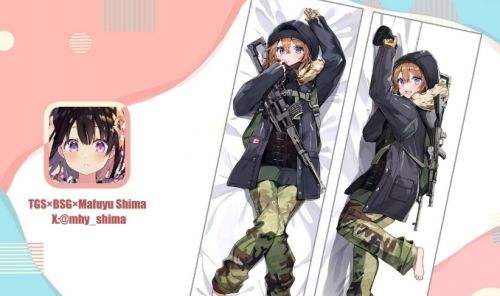 《逃離塔科夫》東京電玩展限定武裝美少女抱枕發布