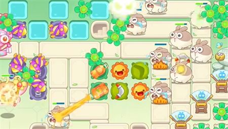 保衛蘿卜4梁波波與祝秋秋第14關過關攻略