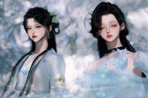 《逆水寒手遊》台服捏臉數據|藍梨臉部數據|捏臉導入教程