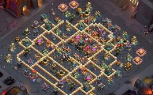 《部落沖突》17本最強陣型|17本陣型鏈接|陣型導入教程