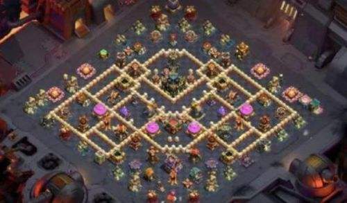 《部落沖突》17本最強陣型|17本陣型鏈接|陣型導入教程