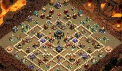 《部落沖突》17本最強陣型|17本陣型鏈接|陣型導入教程